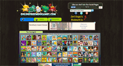 Desktop Screenshot of onlinefreeminigames.com